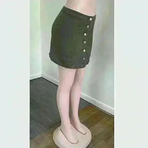 SANS SOUCI Mini skirt size M Snap Button Front